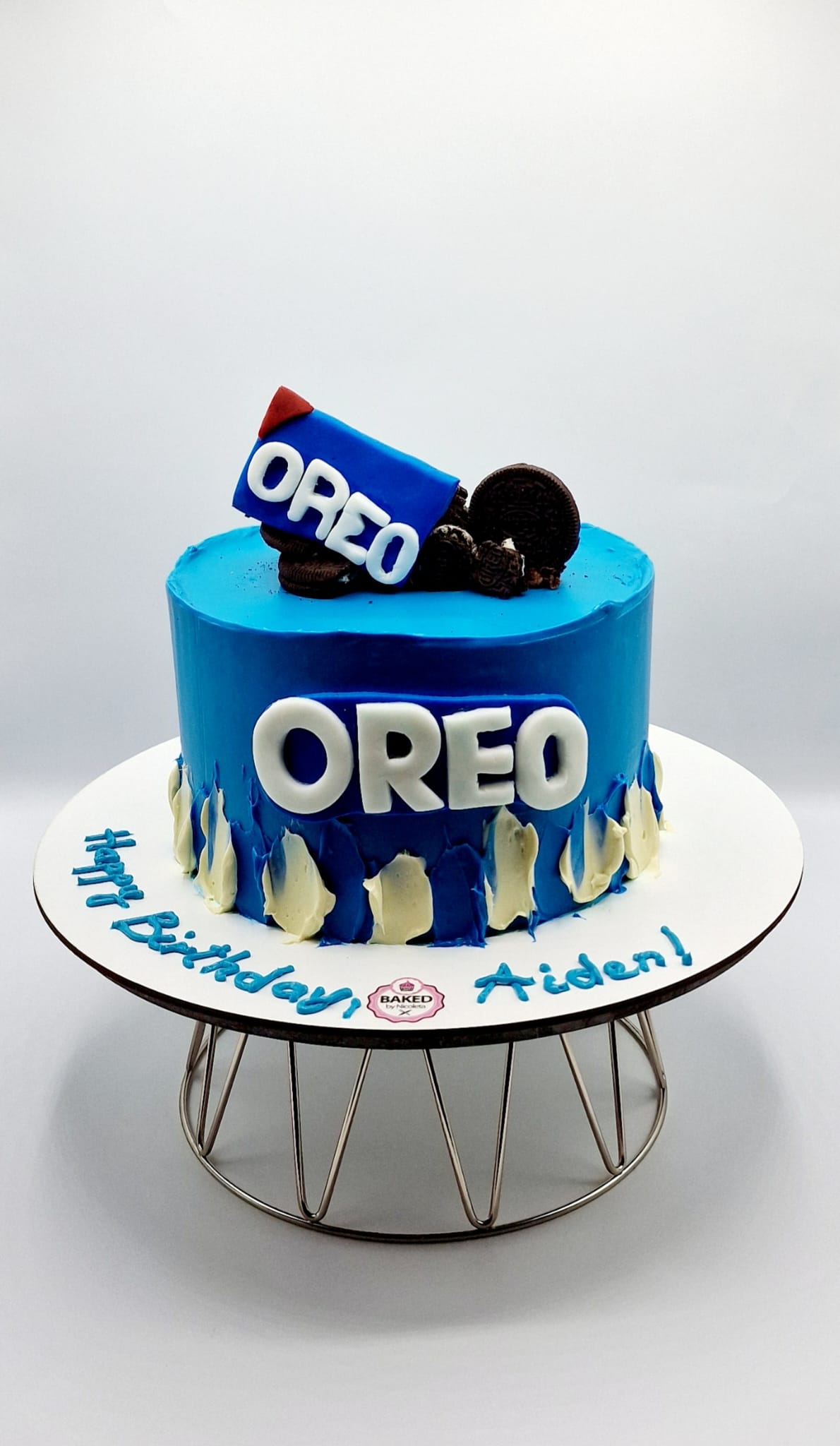 Bespoke custom celebration cake for Boys & Adventures handcrafted by Nicoleta